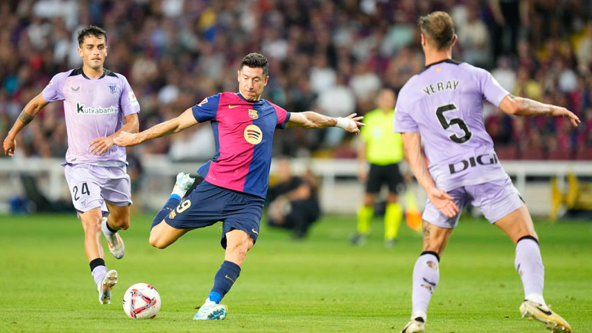 ลาลีกา สเปน : FC Barcelona VS แอธเลติก บิลเบา